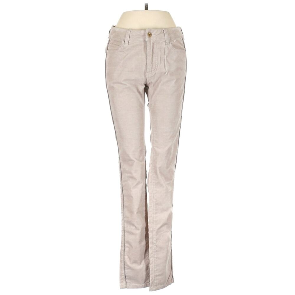 ZADIG & VOLTAIRE Eva Velours skinny corduroy pants in greige Size 36 Small NEW